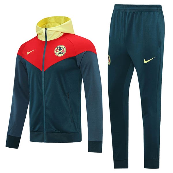 Chaqueta Con Capucha América 2020-21 Rojo Azul